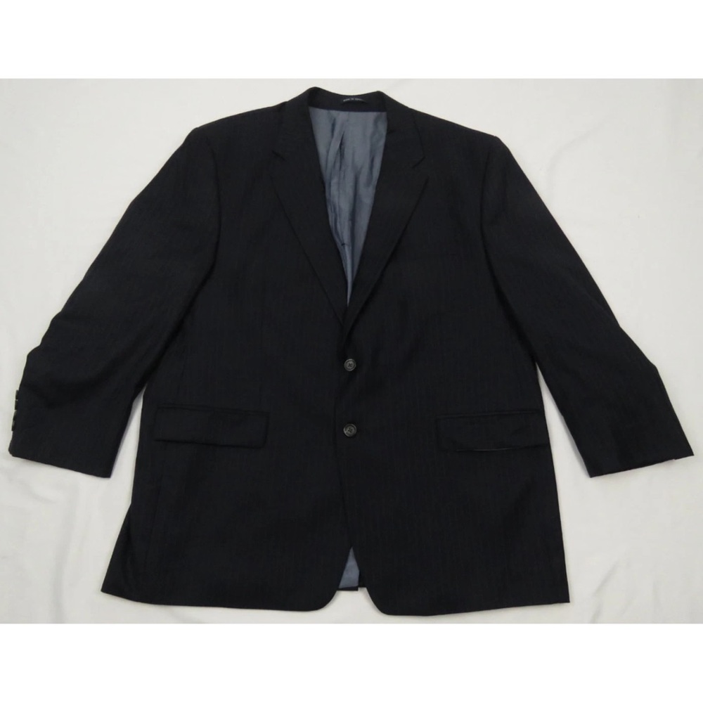 Ralph Lauren 100% Pure New Wool 2 Button Blazer Sport Coat Jacket 48 R